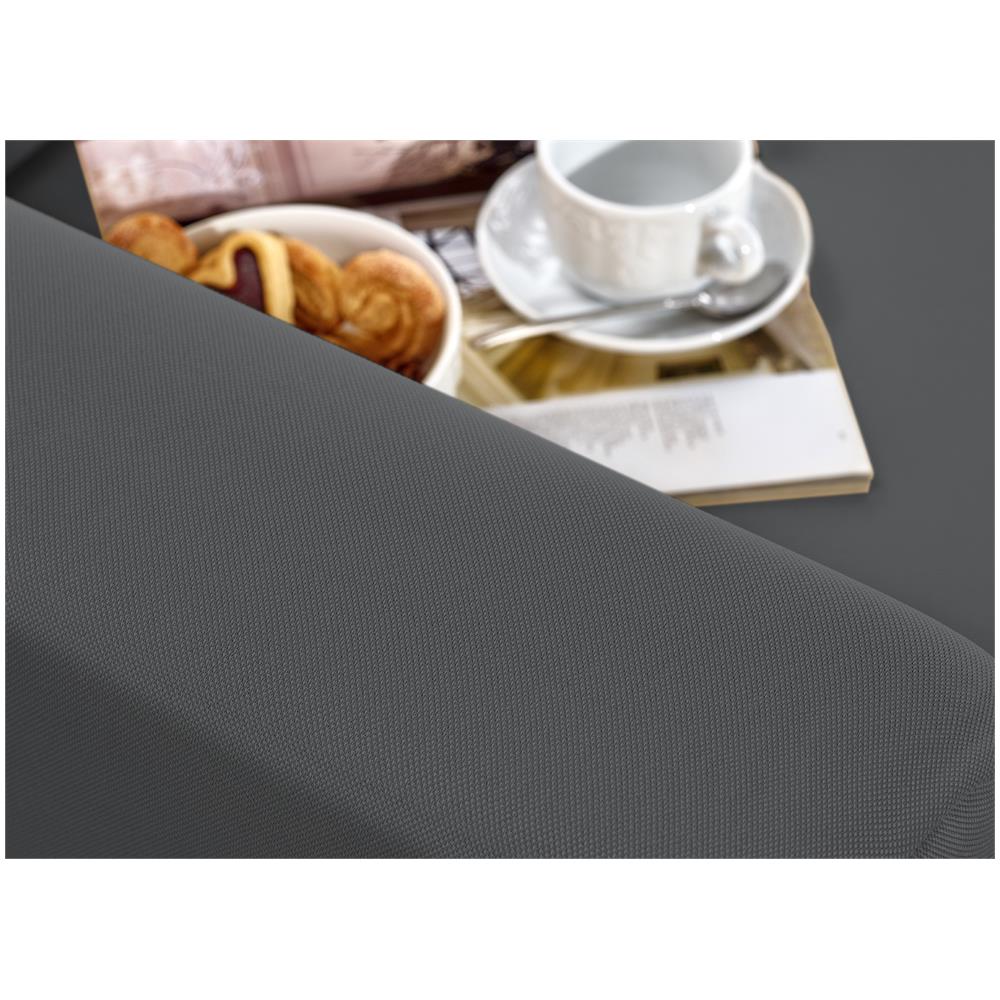 Copripoltrona Reclinabile Elasticizzato Antimacchia Magic Tinta Unita Grigio Stone Poltrona Relax Idrorepellente - Foto 2