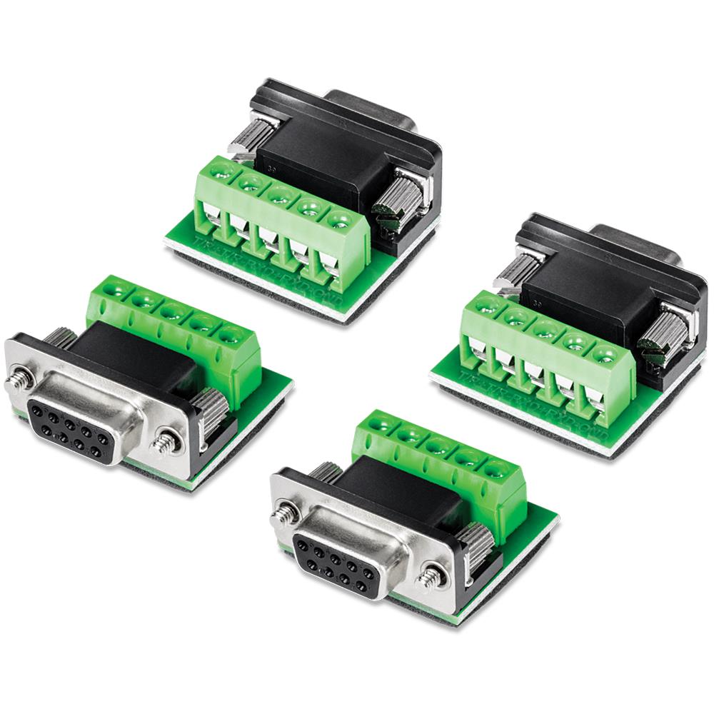 TI-S400 adattatore per inversione del genere dei cavi Verde, Grigio - Foto 1