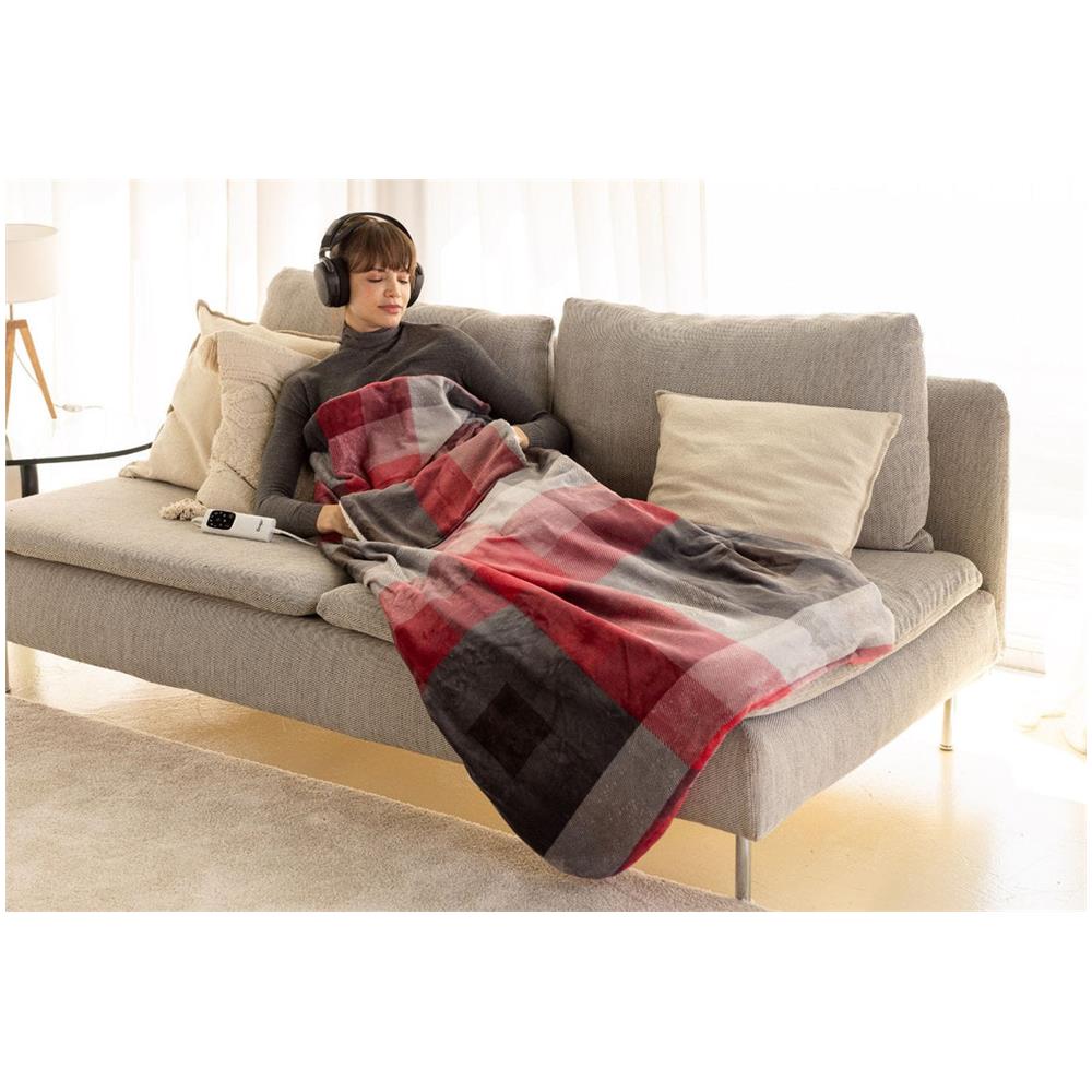 Relax Suave Plus Coperta elettrica 150 W Multicolore Microfibra - Foto 2