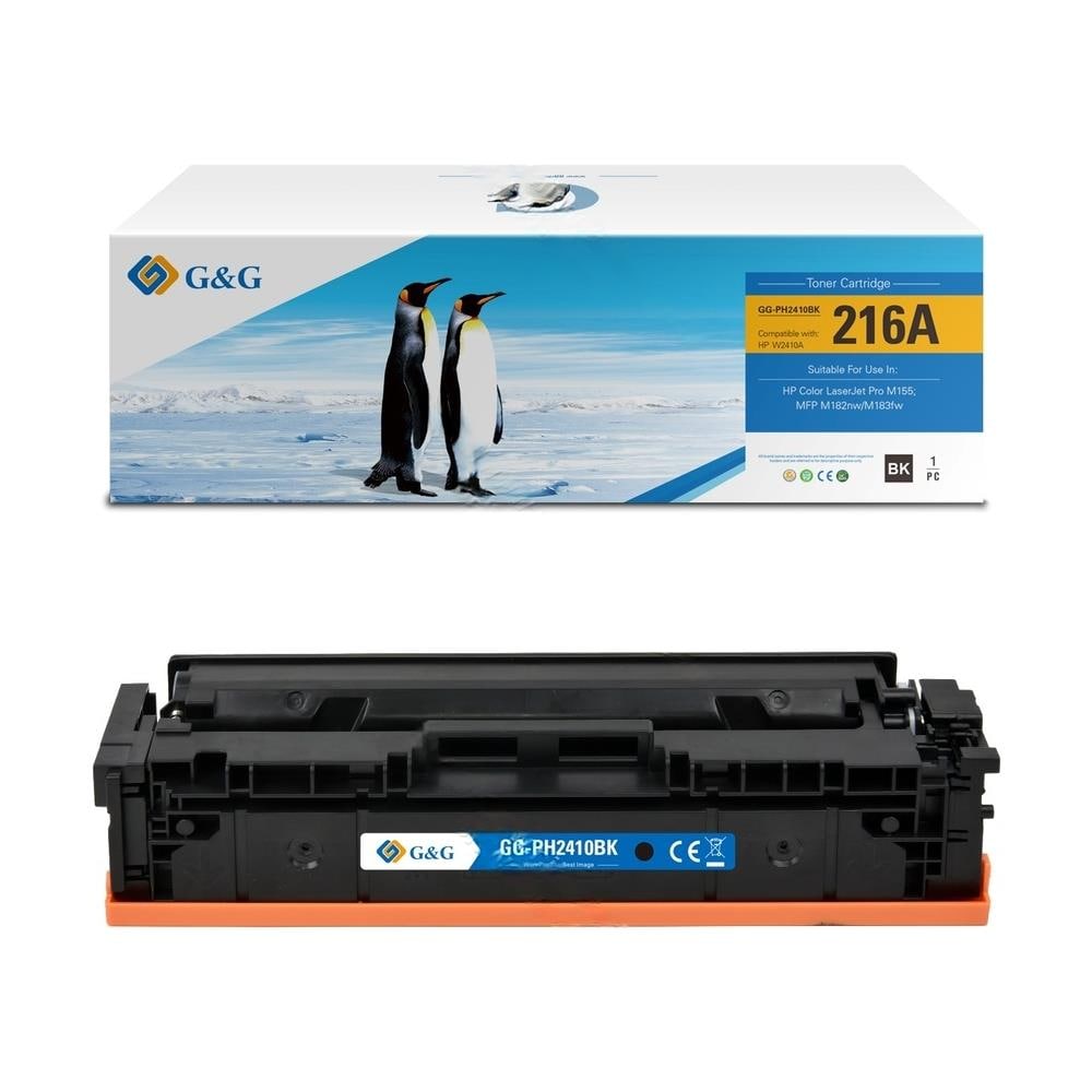 Toner Laserjet W2410A (216A) Nero con Capacità 1050 Pagine - Foto 1