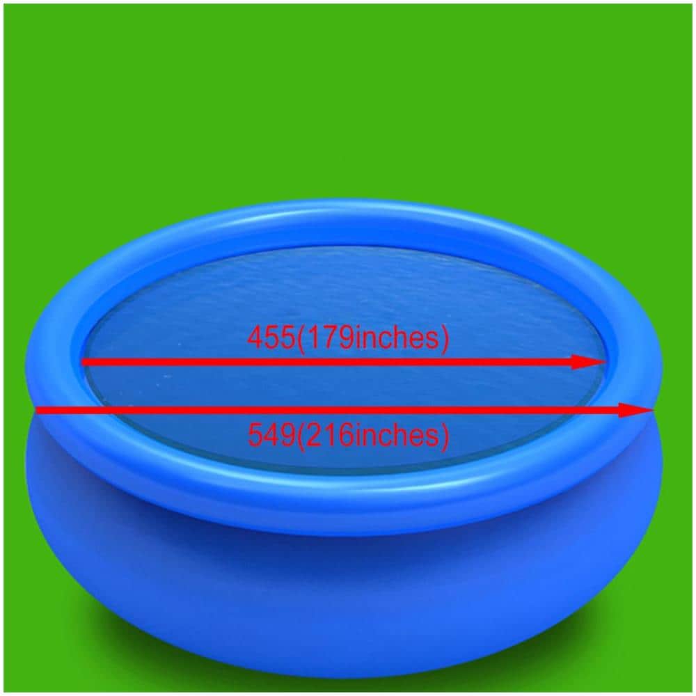 Pellicola Solare Pe Galleggiante Circolare Per Piscine Diam. 457 Cm - Foto 2