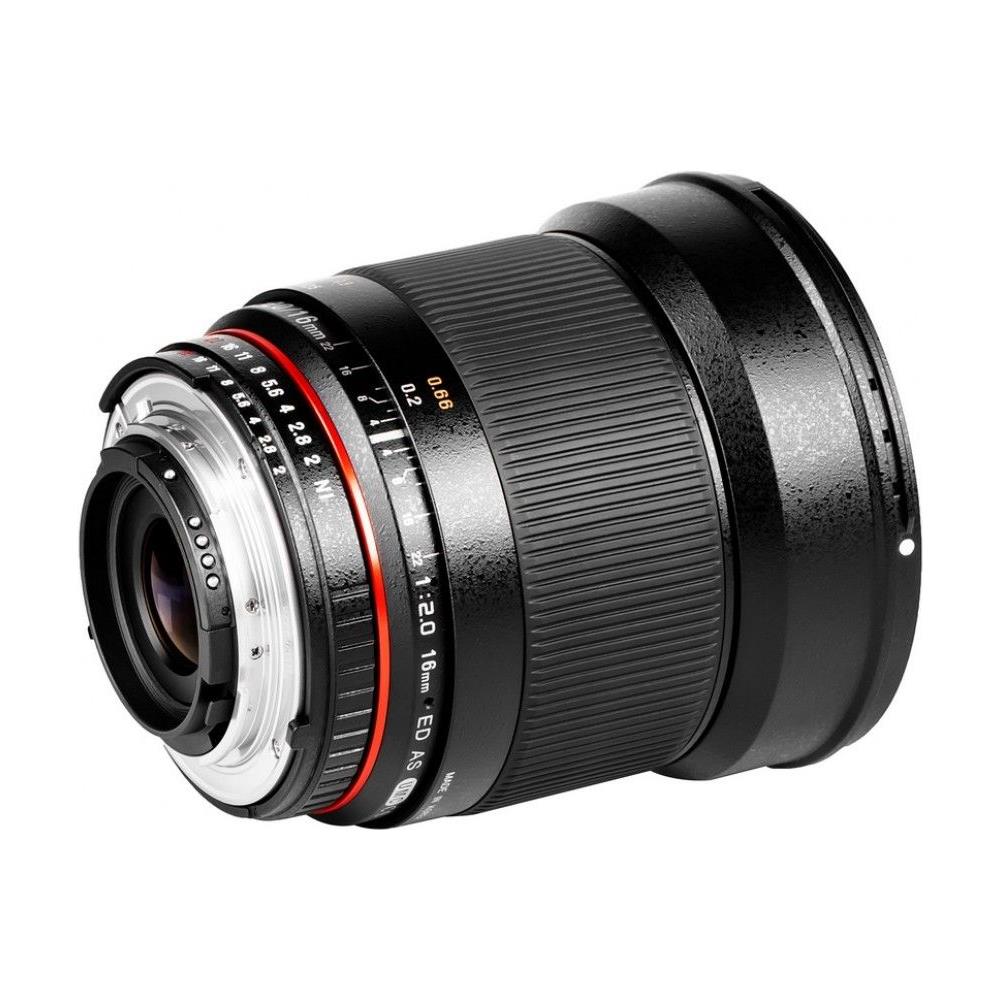 Obiettivo16mm T2.2 Ed As Umc Cs Vdslr (fuji X) Nero - Foto 2