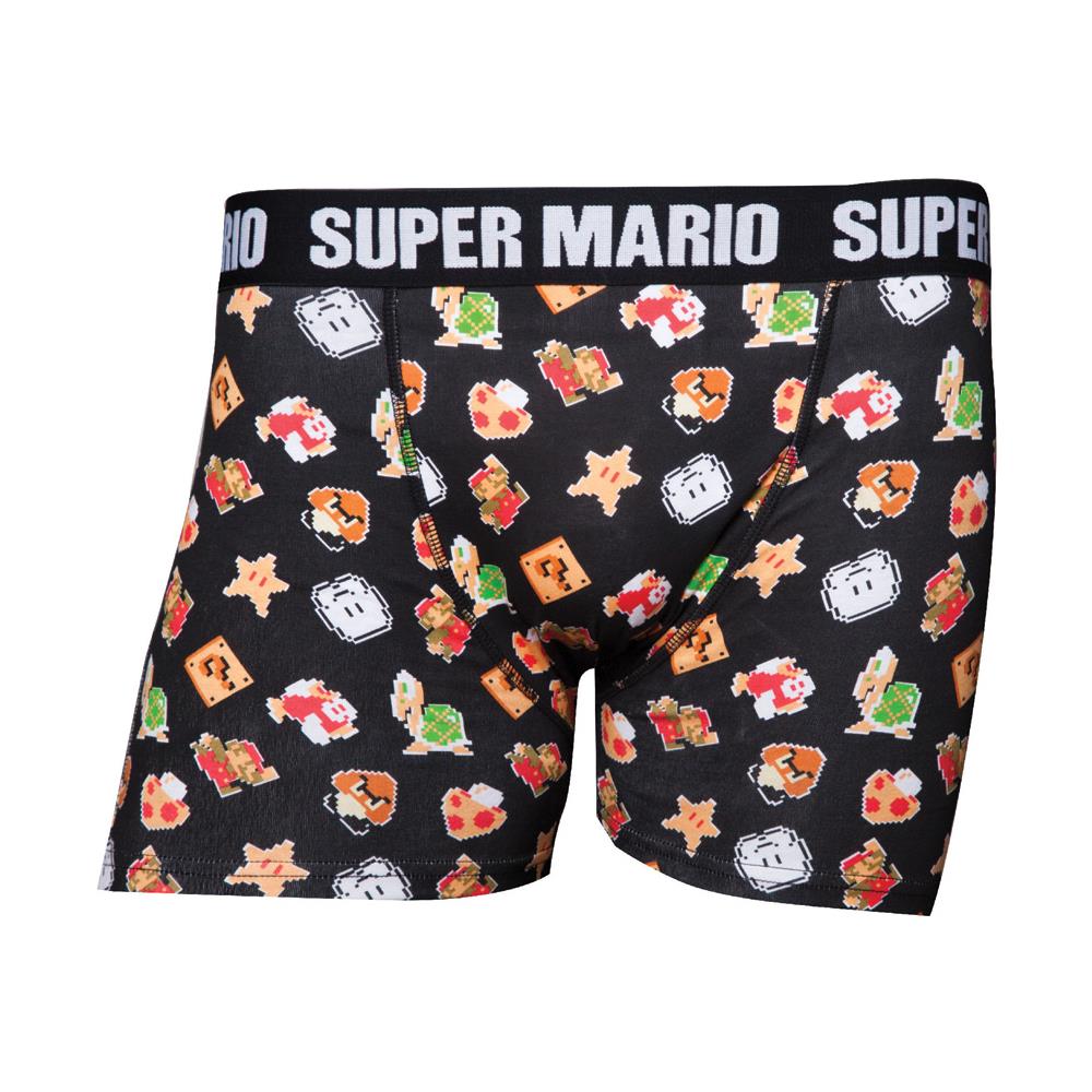 Nintendo - Super Mario Black (Boxer Tg. M) - Foto 1