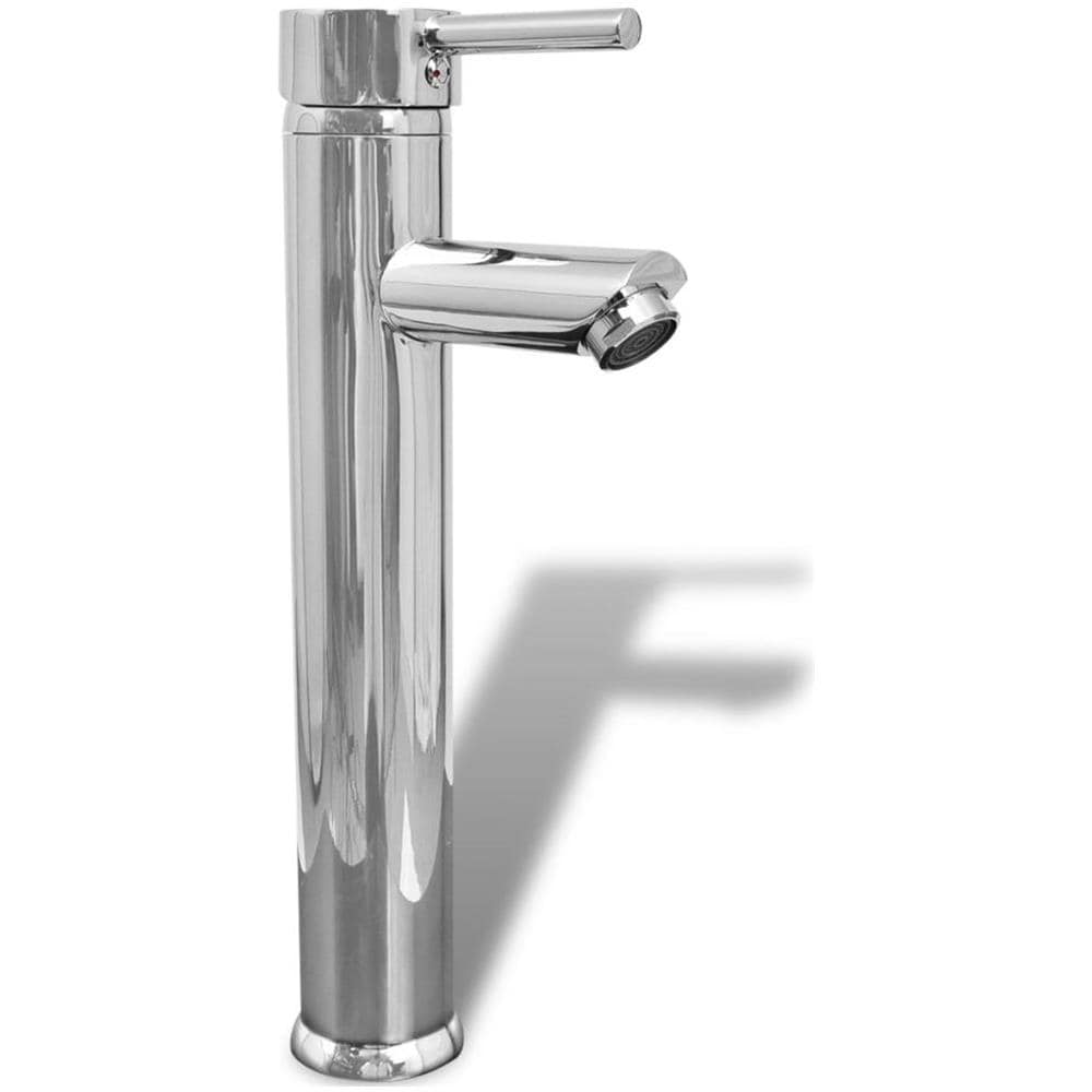 Set Mobili da Bagno 4 pz con Lavabo e Rubinetto Nero - Foto 7