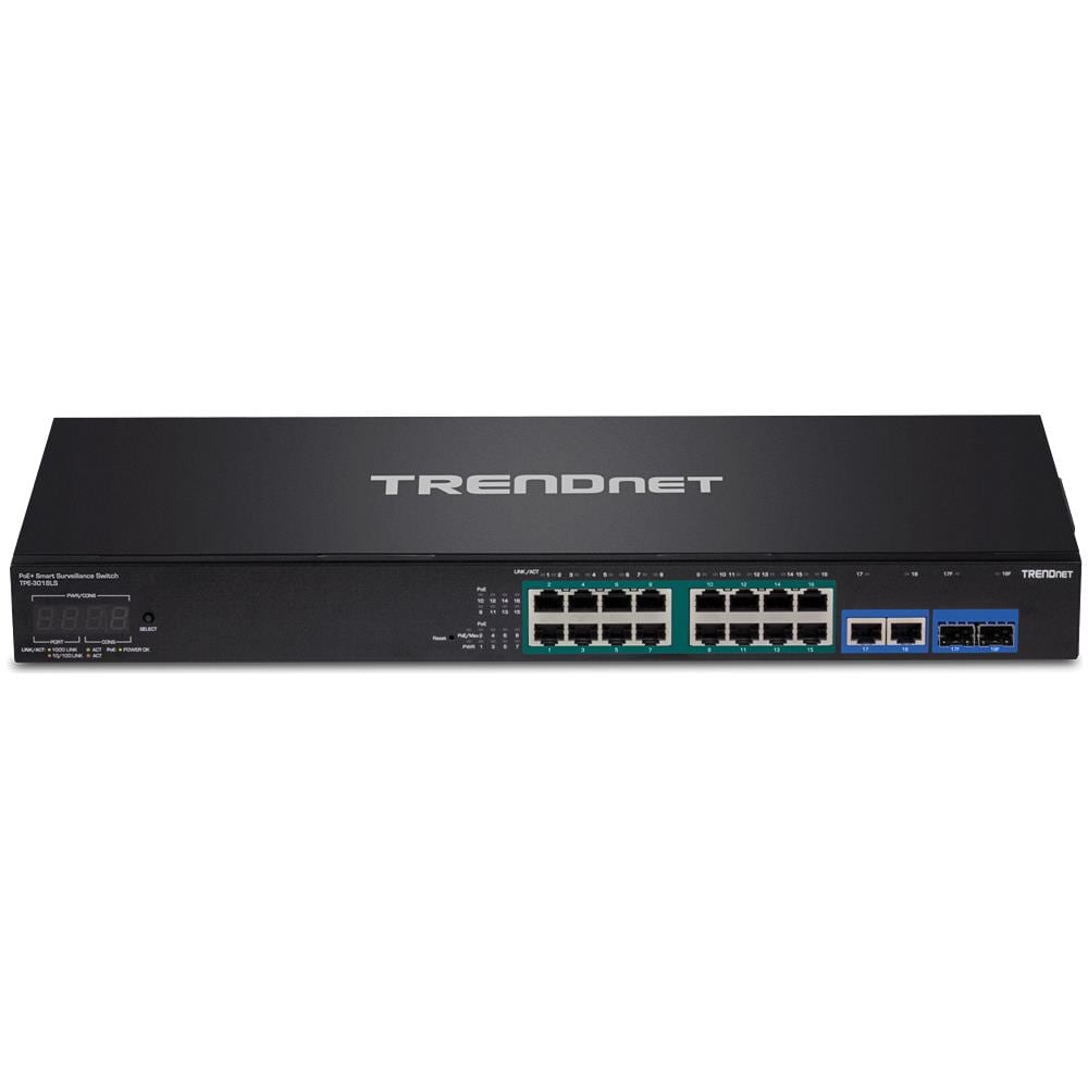 18-port Gigabit Poe+ Smart Surveillance Switch In - Foto 1