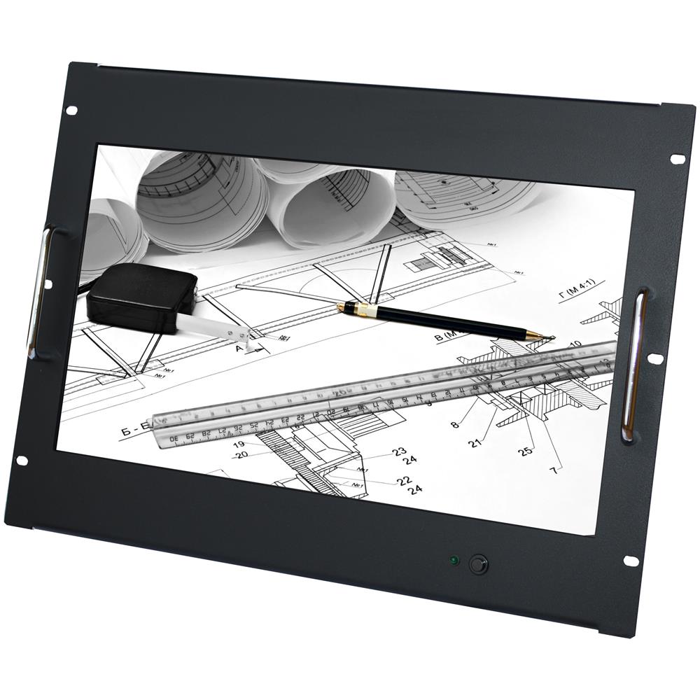 Monitor 8u Per Armadio Rack 18,5'' Full Hd Nero - Foto 3