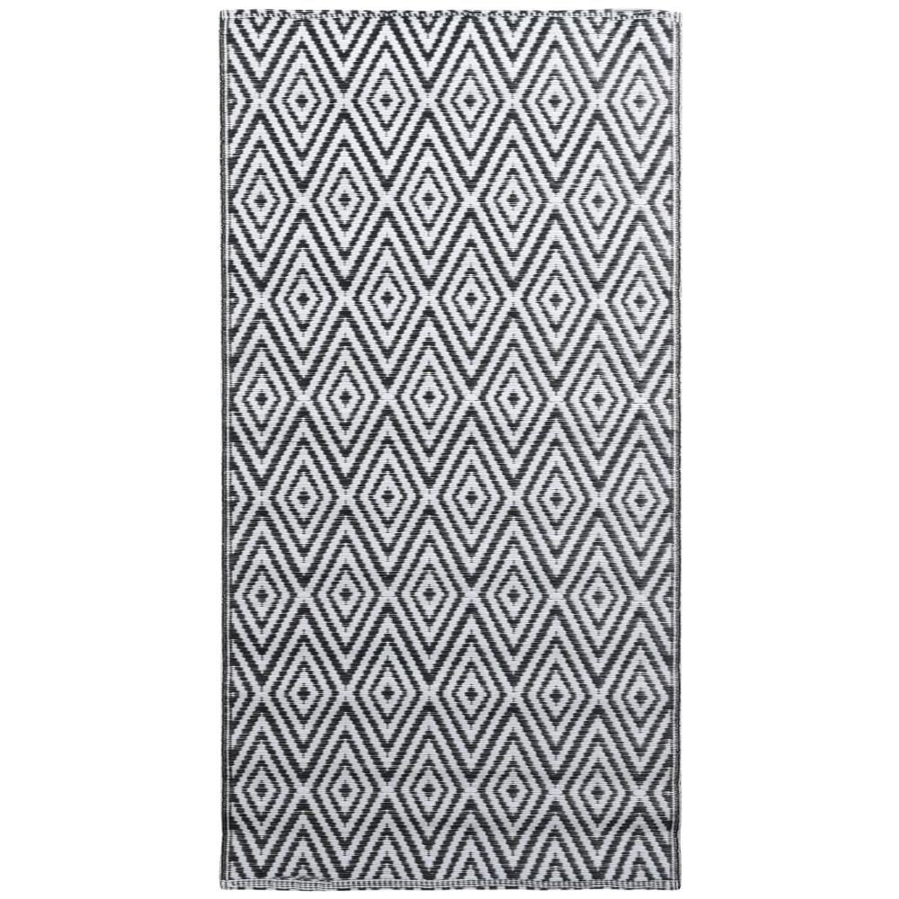 Tappeto Da Esterni Bianco E Nero 120x180 Cm In Pp - Foto 2