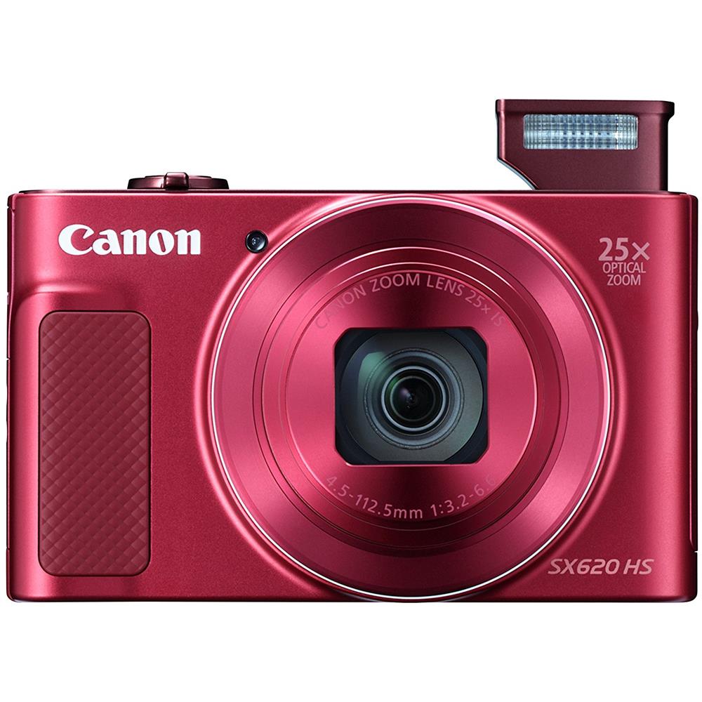 Fotocamera Digitale PowerShot SX620 HS 20,2 Mpx Zoom Ottico 25x Display LCD 3” Wi-Fi NFC - Rosso - Foto 2