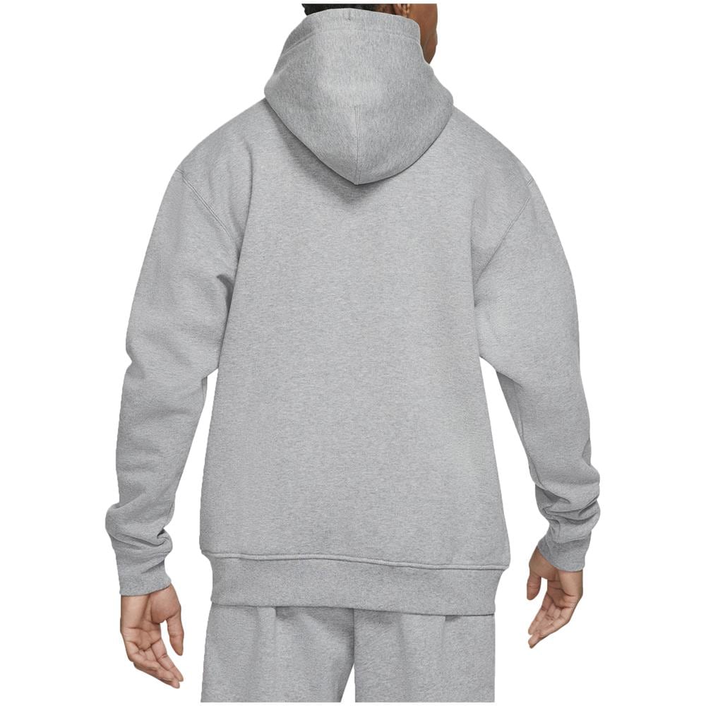 Felpa Da Uomo Con Cappuccio E Full Zip Essentials Grigia Taglia L Cod Da9810-091 - Foto 2