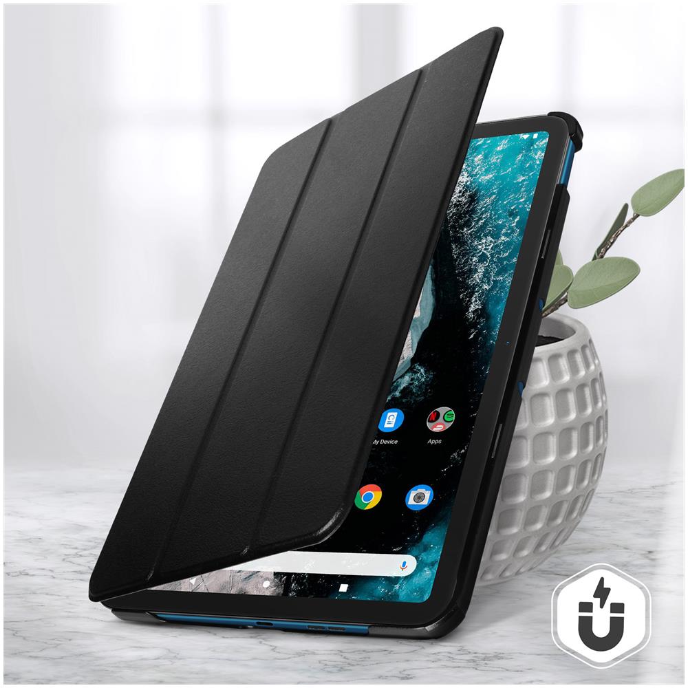Custodia Nokia T20 Copertina Funzione Supporto E Tastiera Nera - Foto 2