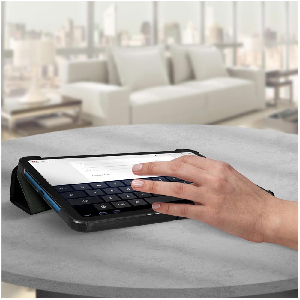 Custodia Nokia T20 Copertina Funzione Supporto E Tastiera Nera - Foto 5