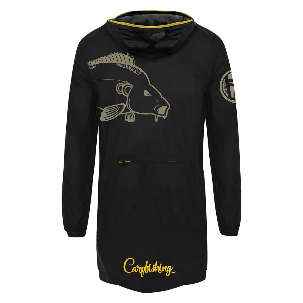 K-way Carpfishing Mania L Nero / giallo - Foto 3
