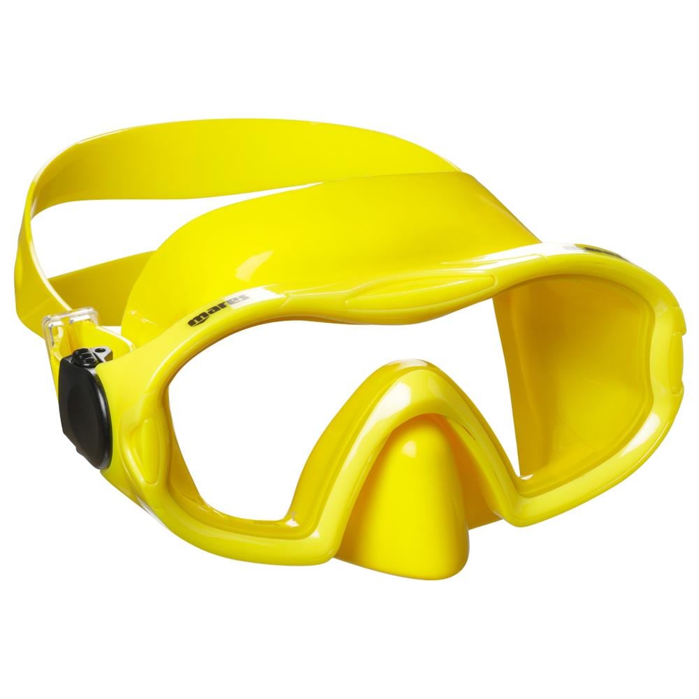 Maschera Blenny Trasparente Giallo - Foto 1