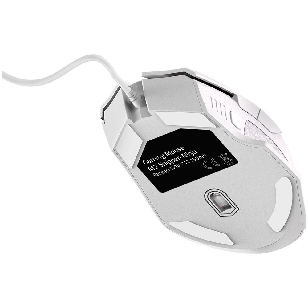 Tastiera e Mouse Con filo 8432426453412  per Gaming Colore Bianco - Foto 2