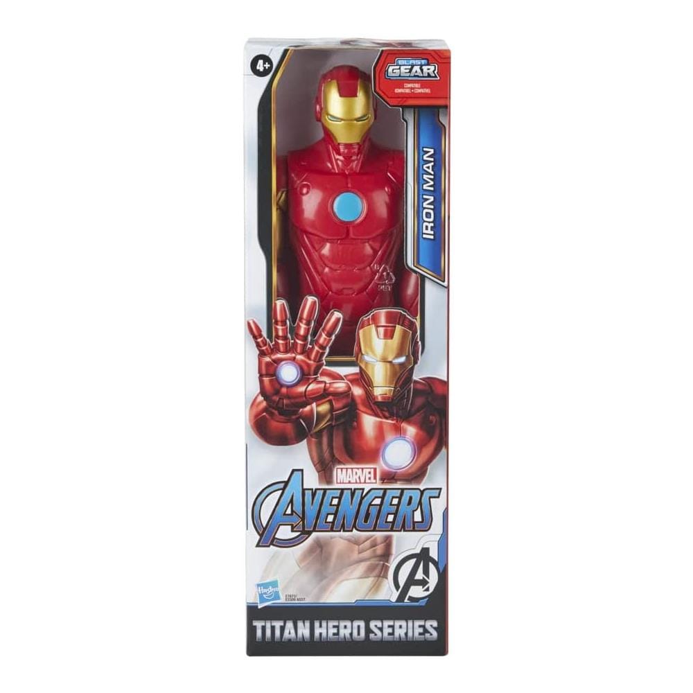 HSBE7873EL7 Avengers - Personaggio Base 30 Cm Titan Hero Blast Gear: Iron Man - Foto 1