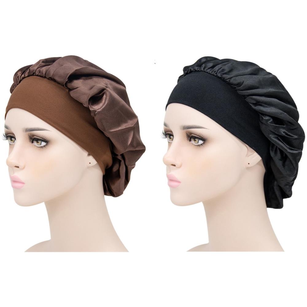 Cuffia Per Dormire - Protegge I Tuoi Capelli Quando Dormi In Confezione Da 2 Multicolore - Foto 1