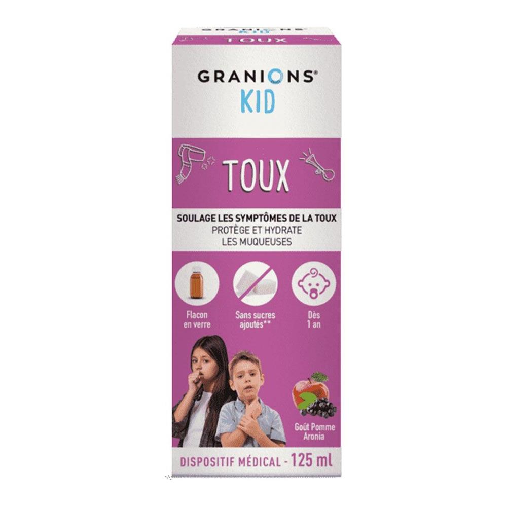 Sciroppo Tosse Irritazioni 125ml Kid Da 1 Anno Gusto Mela Aronia - Foto 1