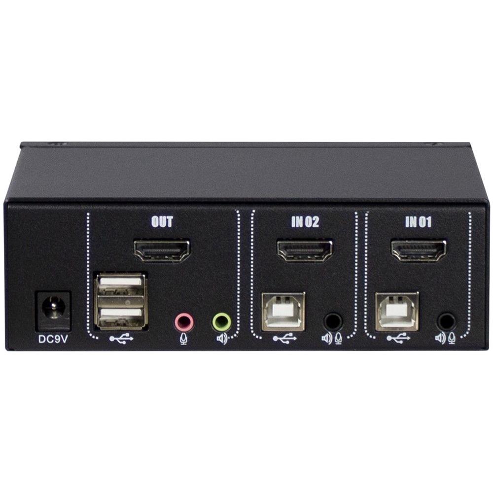 AS-21HA HDMI switch per keyboard-video-mouse (kvm) Nero - Foto 2