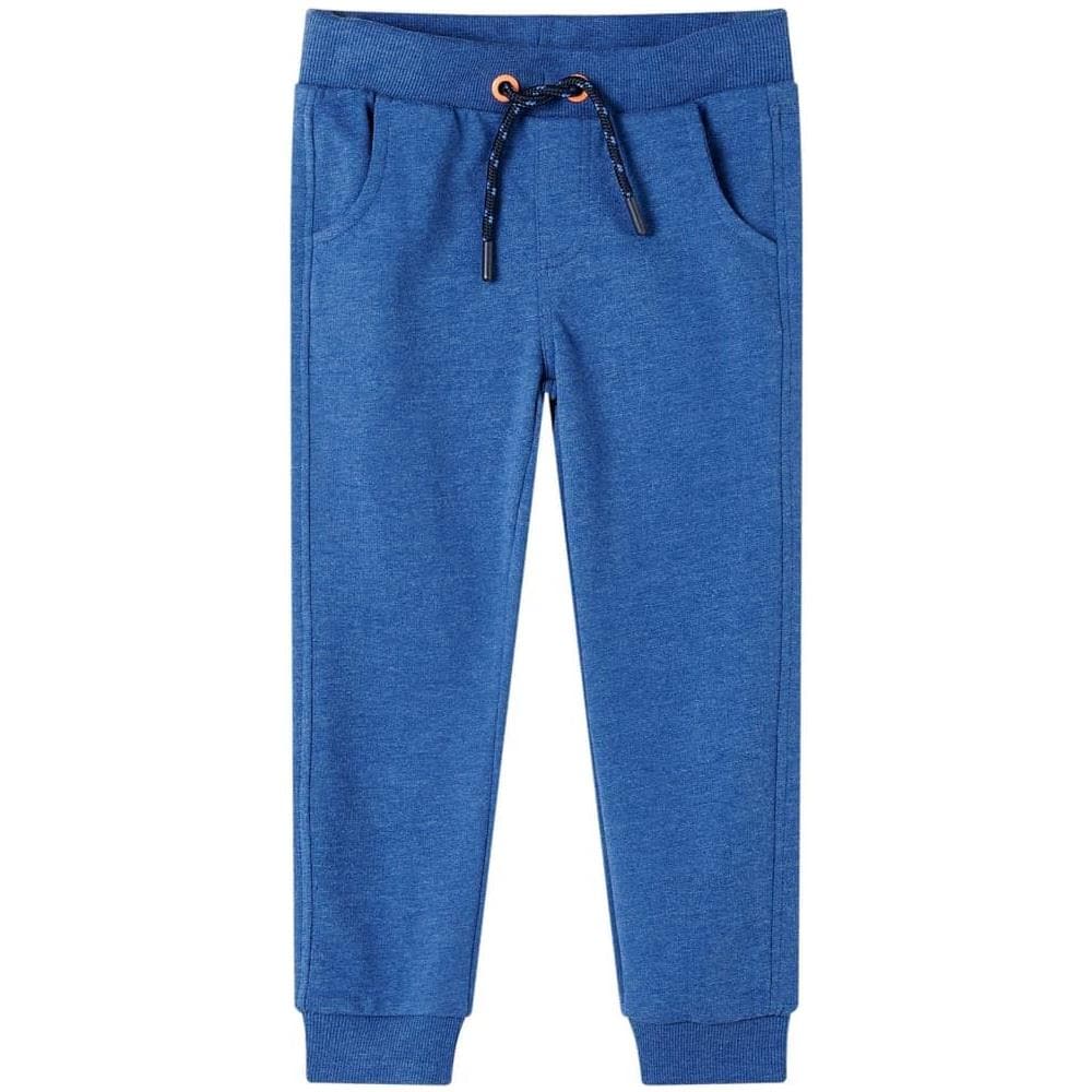 Pantaloni Tuta per Bambini Blu Scuro 128 - Foto 1
