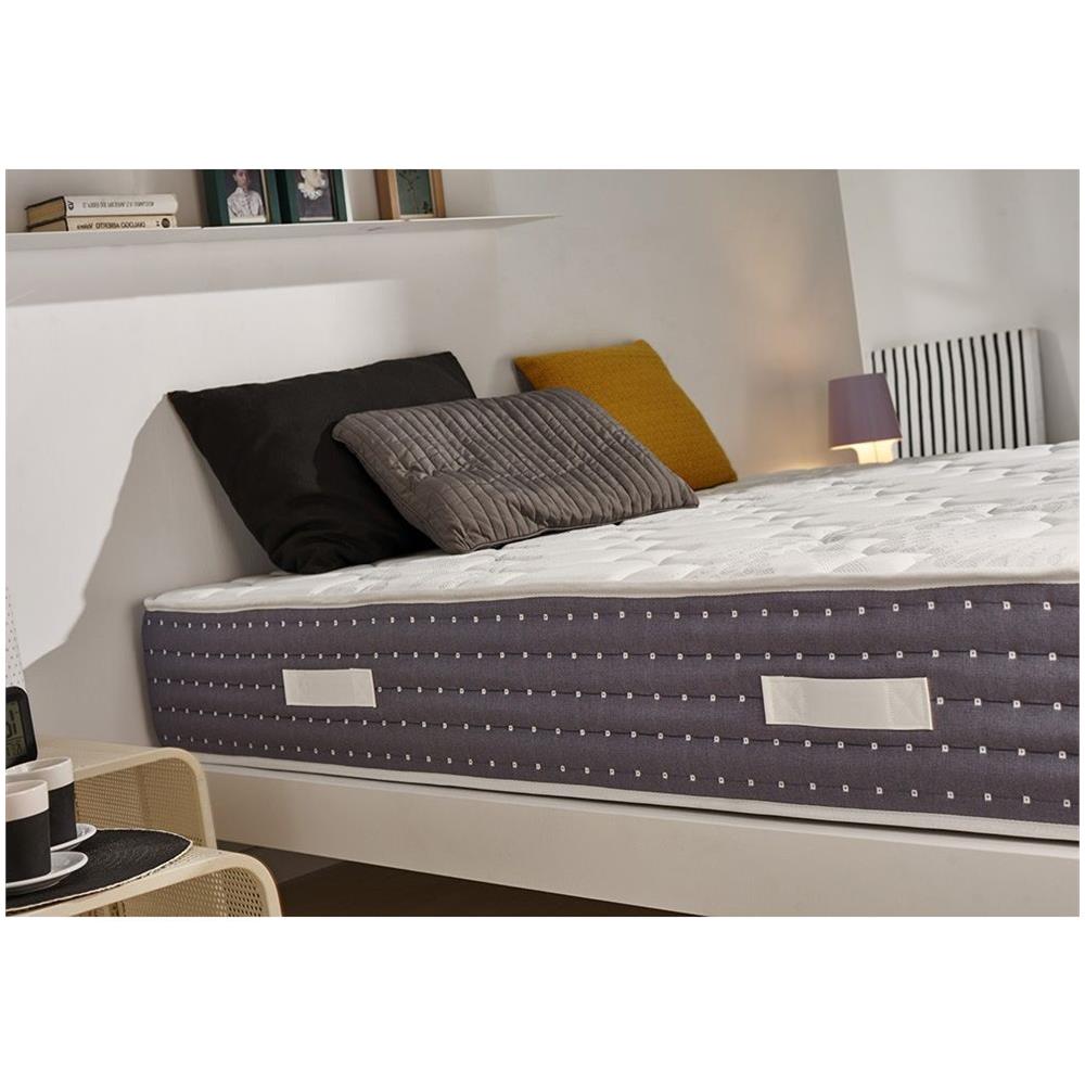 Materasso Visco Spring 90 x 180 Memory Nature Altezza 30cm + /-2 con Visco Gel + Supersoft di - Foto 2