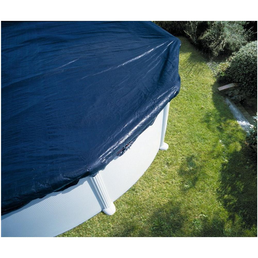 Copertura Invernale Tonda, Polietilene, 100 G / M Ø 380 - Foto 1