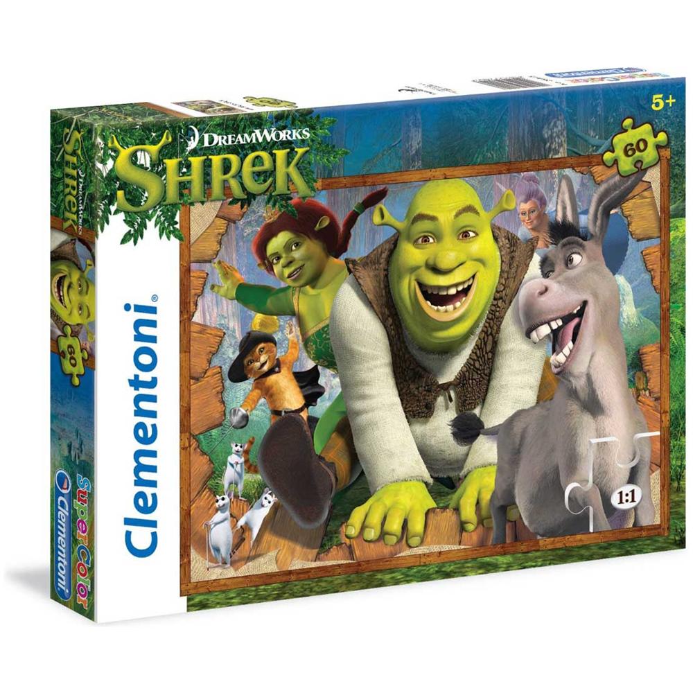 Puzzle 60 Pz - Shrek - Ogres Rock - Foto 1