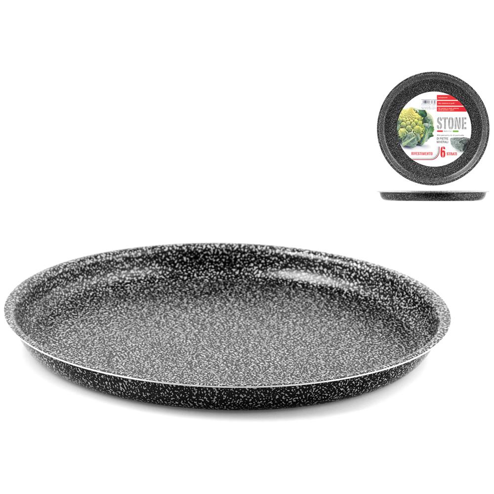 Teglia per Pizza Antiaderente Diametro 24 cm- Linea Stone - Foto 1