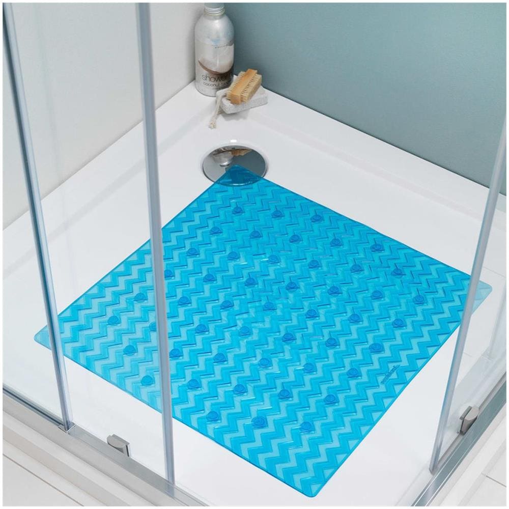 Tappeto Bagno Di Sicurezza ""leisure"" 53x53 Cm Blu - Foto 2