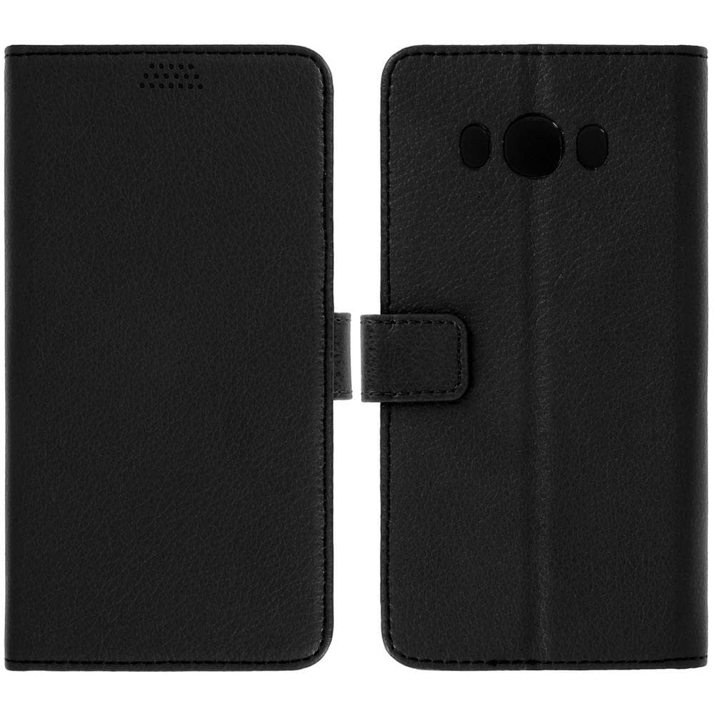 Custodia Portafoglio Stand Case Per Samsung Galaxy J7 2016 - Nera - Foto 2