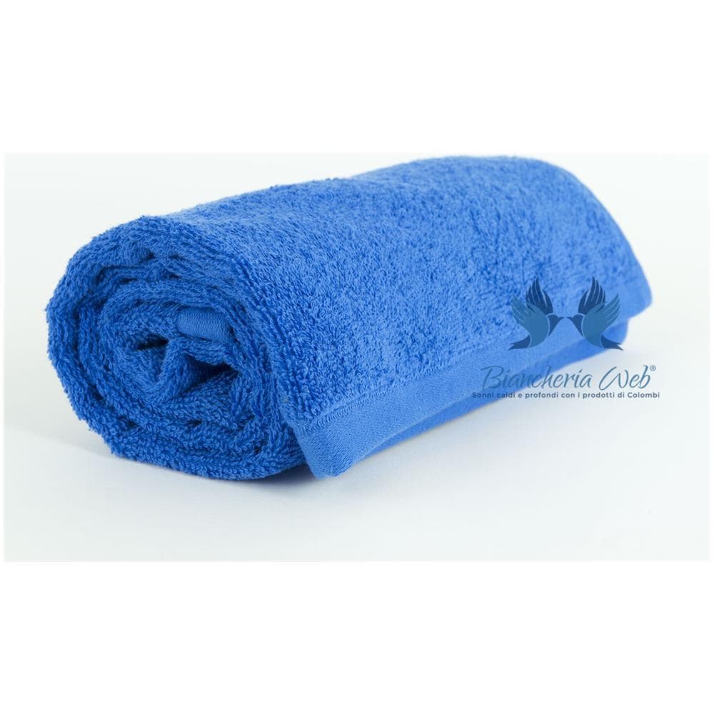 Asciugamani Salvietta Bagno In Morbida Spugna Modello Sophie Colore Blu Navy Salvietta Blu Navy - Foto 1