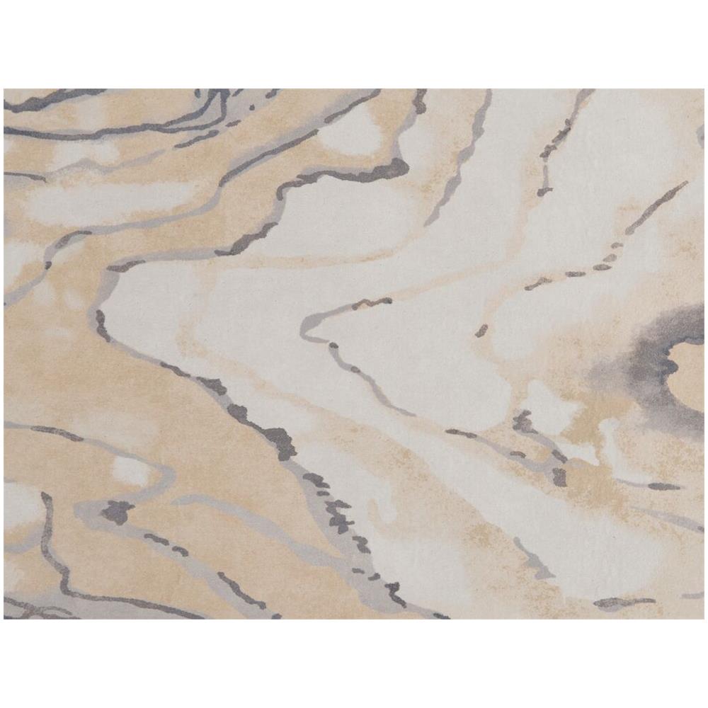 Tappeto A Pelo Corto Blu-beige 80 X 150 Cm Gebze - Foto 14