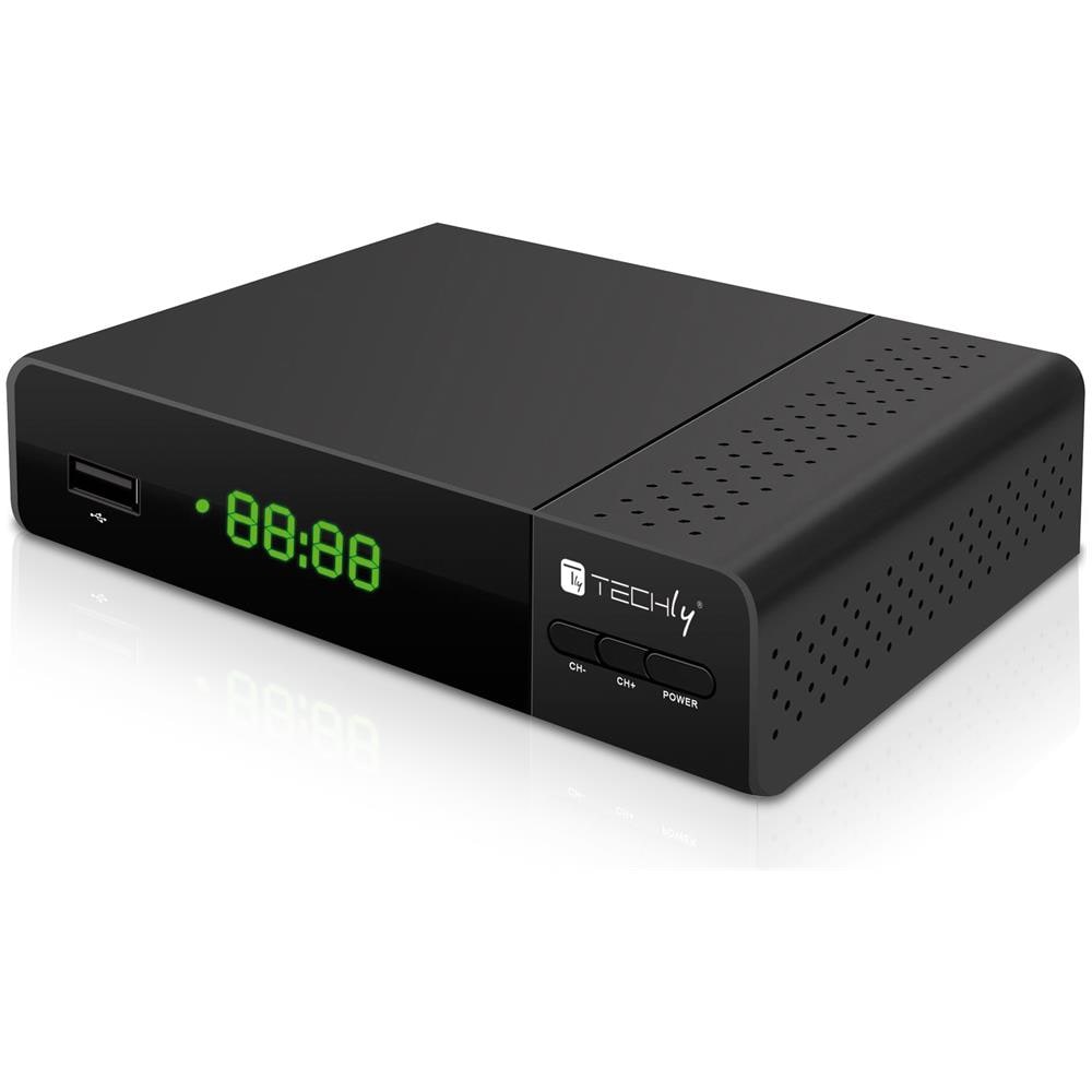 Decoder Digitale Terrestre Dvb-t2 H265 / hevc 10bit Plastica Con Display - Foto 1