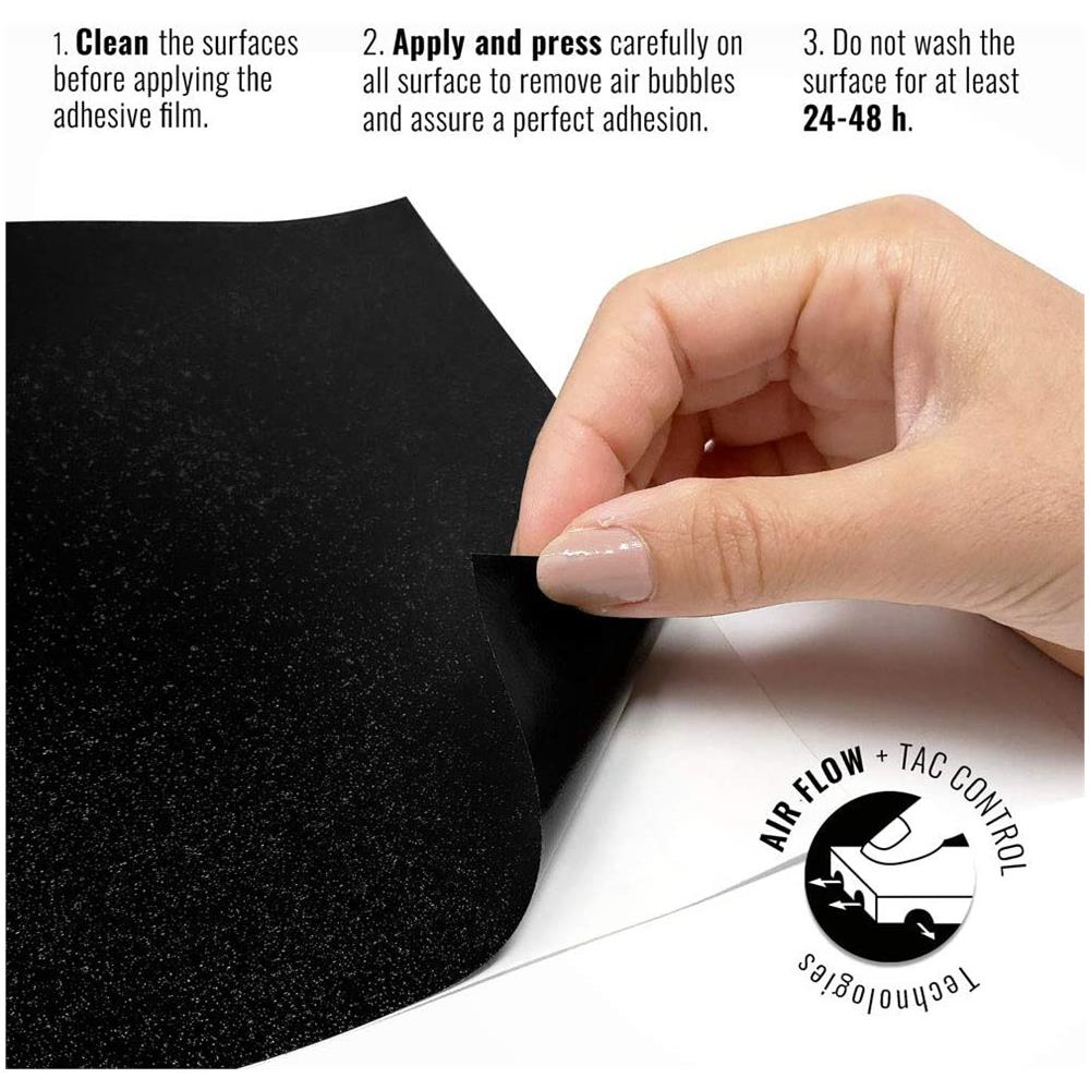 Foglio Pellicola Adesiva Per Wrapping Black Diamond, 152 X 200 Cm - Foto 2