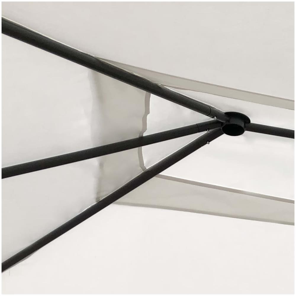 Gazebo 2,98x5,3x2,59 m Crema 160 g /m² - Foto 2