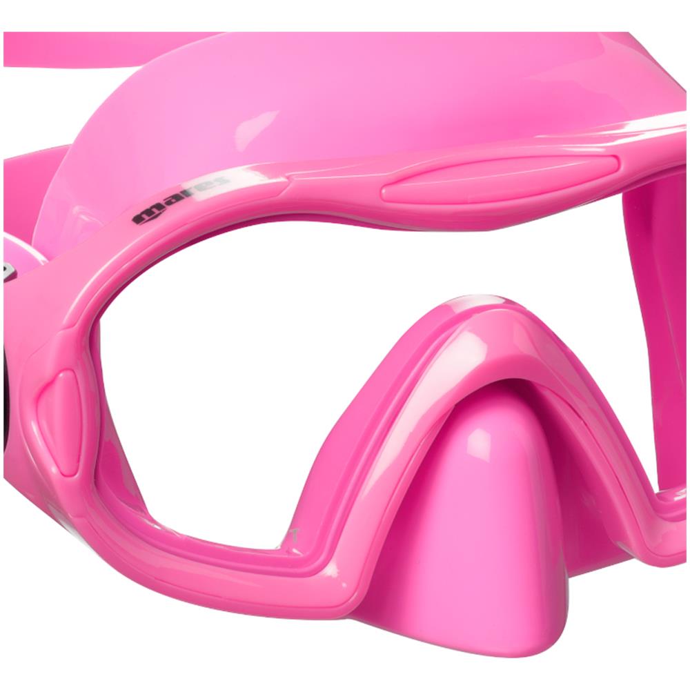 Maschera Blenny Trasparente Rosa - Foto 3