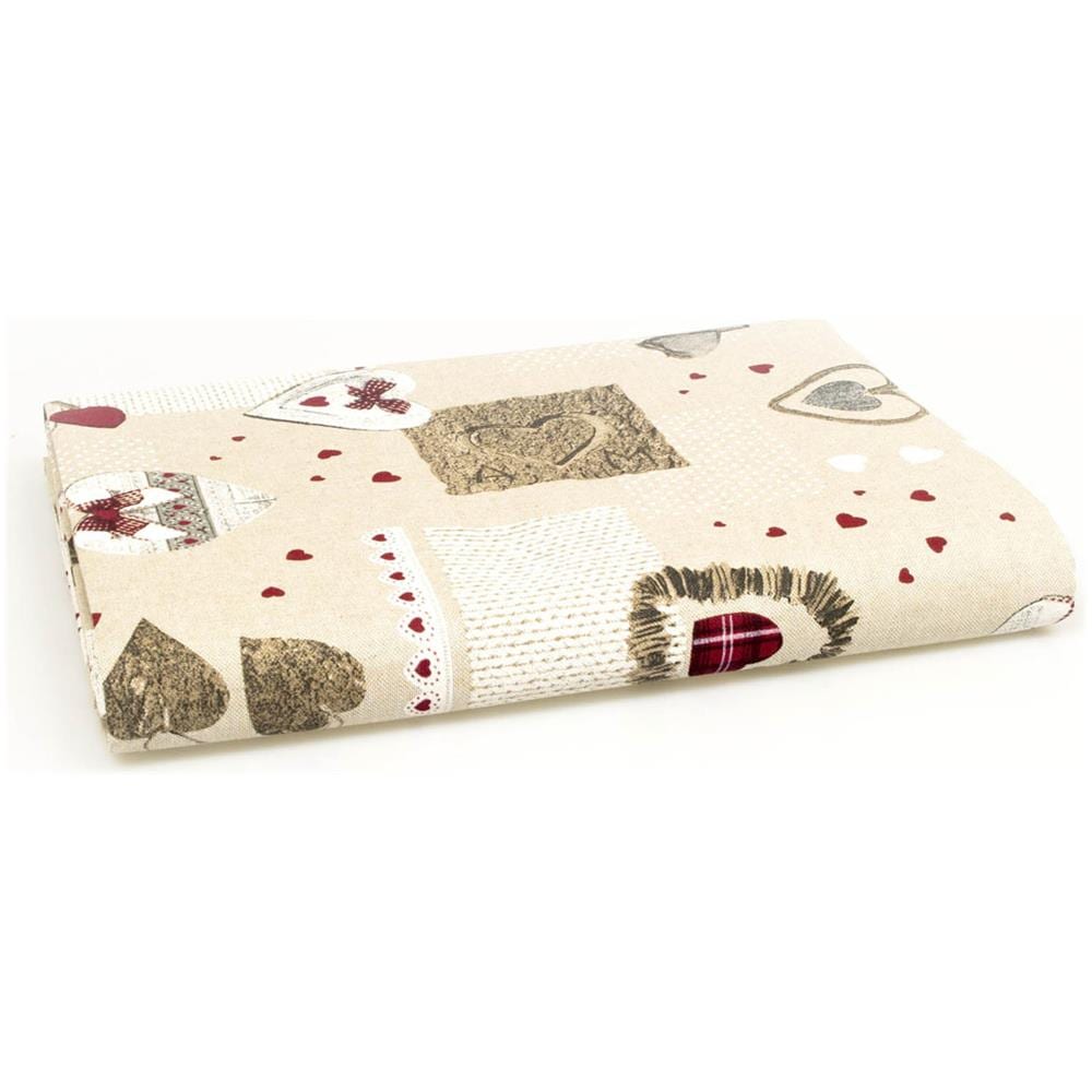 Telo Arredo Granfoulard Copritutto Cotone Made Italy Vari Disegni Arredatutto Copriletto Multiuso 2 Piazze Holly Bordeaux - Foto 2