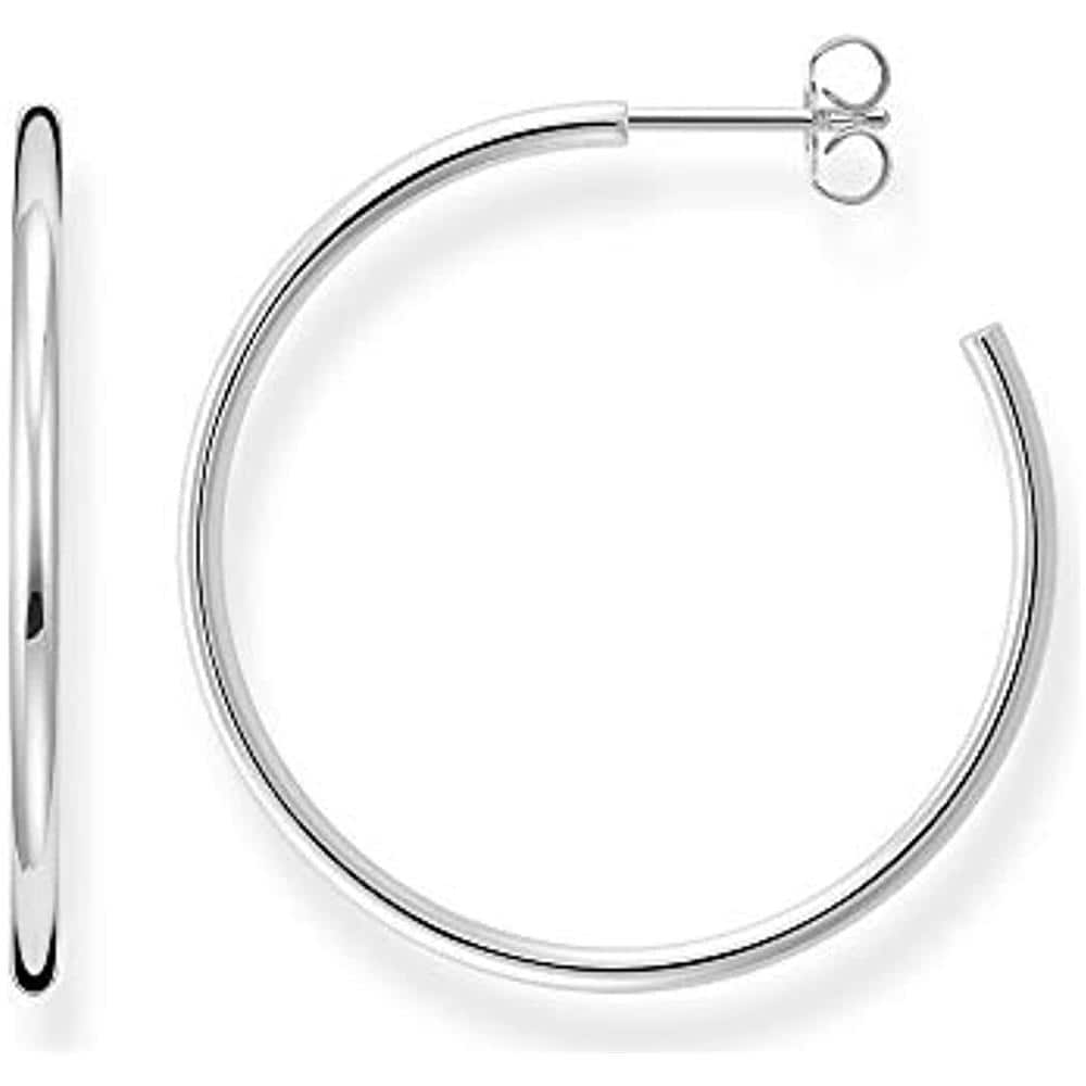 Orecchini A Cerchio Da Donna Argento 925 Cr645-001-21 - Foto 1