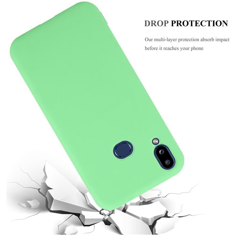 Custodia Compatibile Con Samsung Galaxy A10s In Candy Pastello Verde - Coperchio Protettivo In Silicone Tpu Flessibile - Foto 8