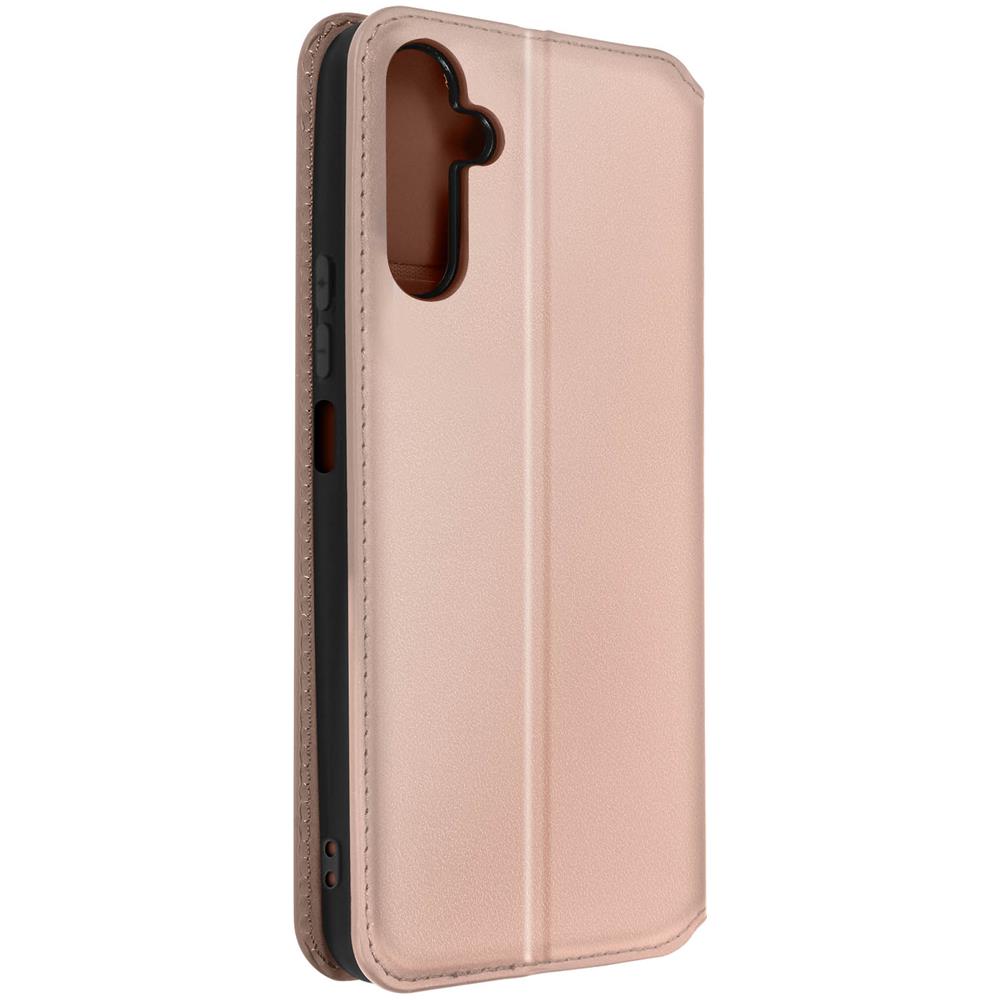 Custodia Per Samsung Galaxy A14 5g E 4g Portafoglio Funzione Supporto Video Rosa - Foto 1
