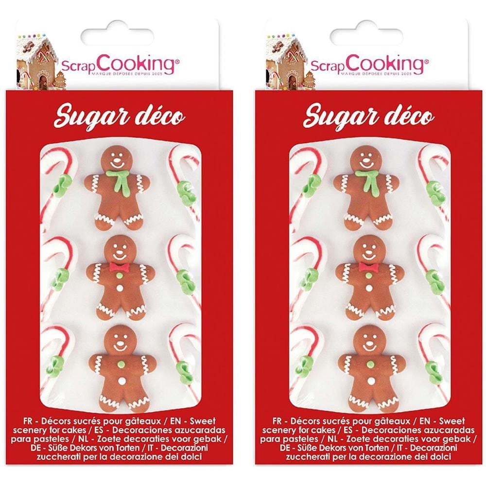 18 Decorazioni In Zucchero - Omino Di Pan Di Zenzero - Foto 1