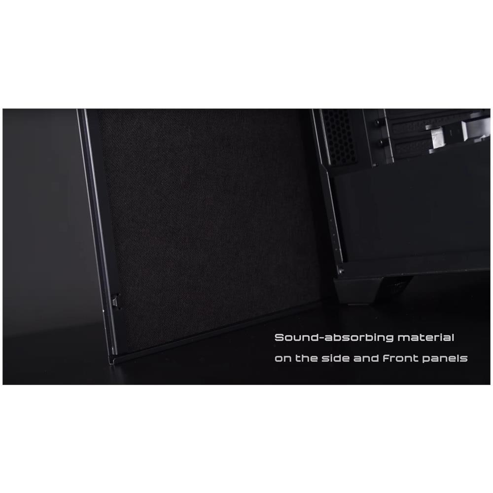 Case APEX Series GA-01B-Q-OP Midi Tower ATX / EATX / ITX / micro ATX / Mini-ITX 3 x USB 3.2 Colore Nero - Foto 12