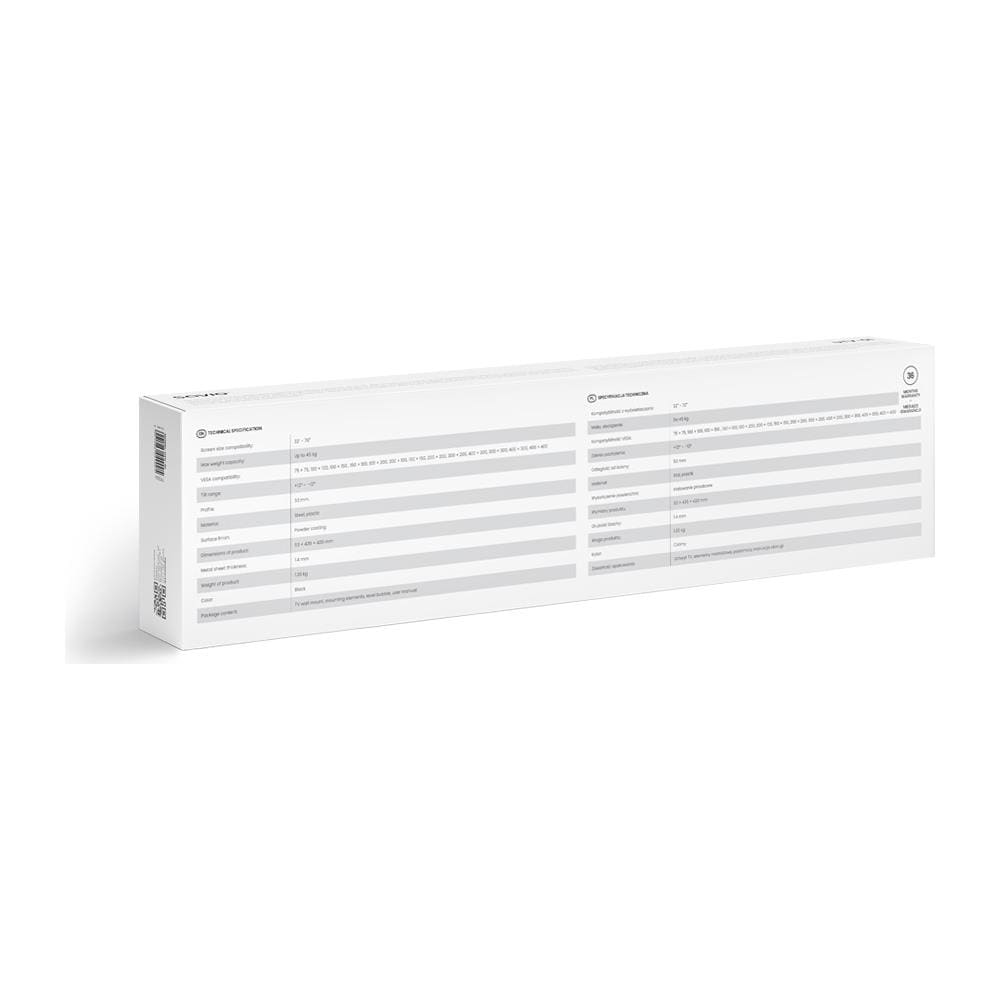 UTV-01 Supporto TV a parete 177,8 cm (70") Argento - Foto 5