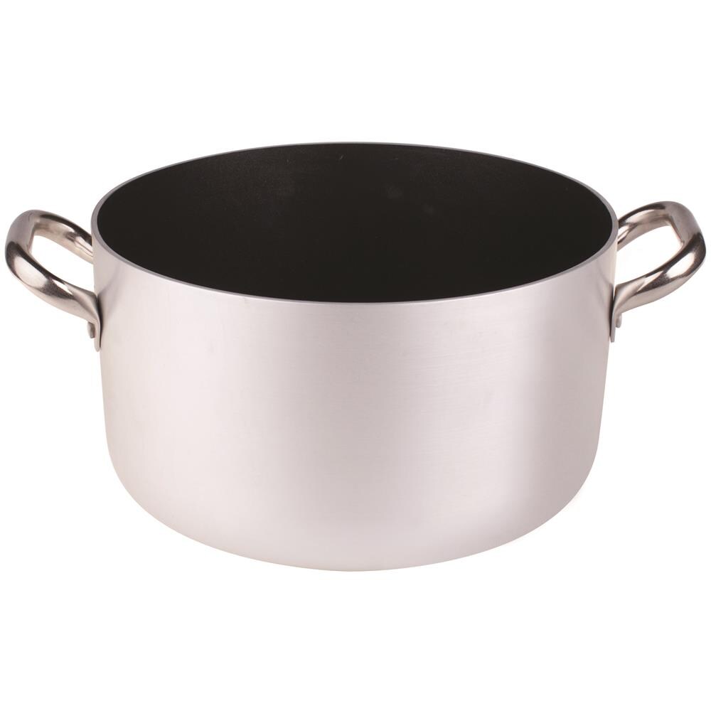 Casseruola Alta 2 Maniglie Diametro 24 cm - Linea Alluminio Platinum 3 mm - Foto 1