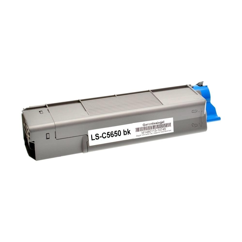 TONER COMPATIBILE -  C5650 Nero Per Oki C 5650n 5750n 5650dn 5750dn 43865708 8.000 Pagine - Foto 1