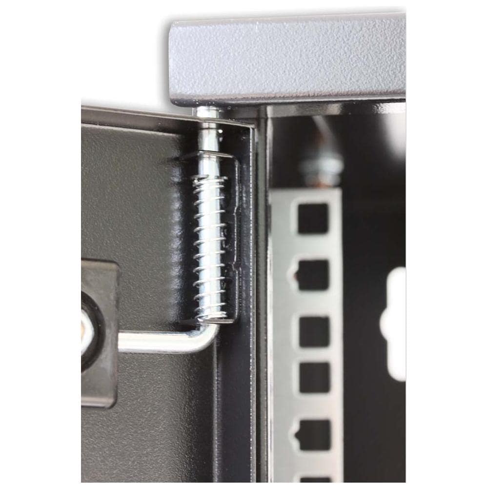 I-CASE EM-1006BKCTY - Armadio Rack 10'' a muro 6 unità Porta Cieca Nero - Foto 2