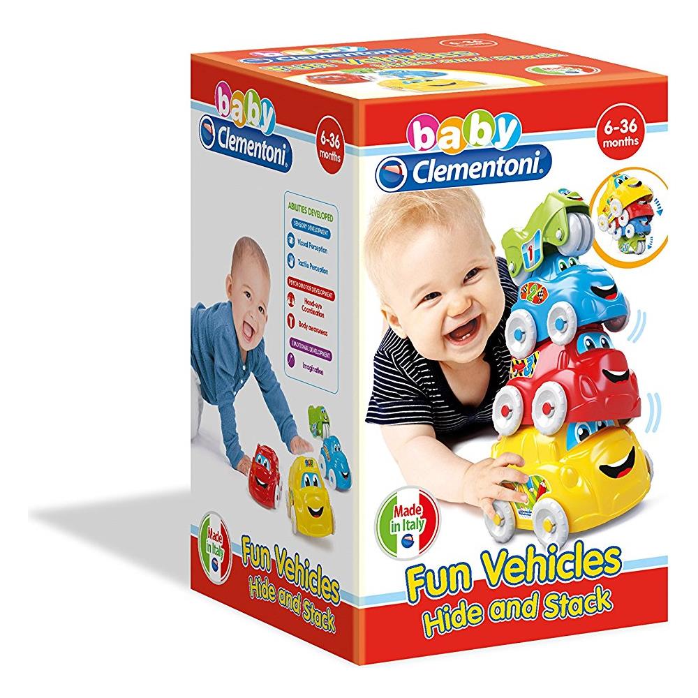 Baby Clementoni - Veicoli Attivita' Scopri E Impila - Foto 2