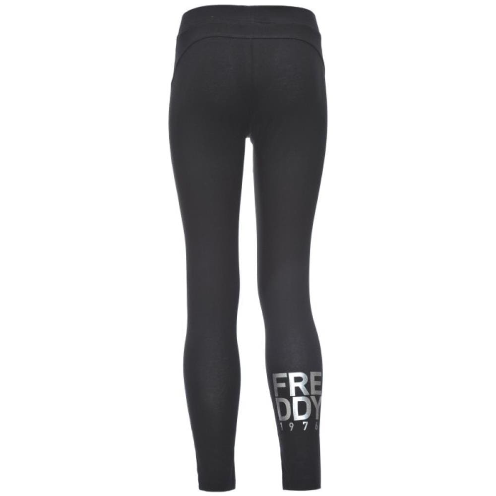 leggings Bambina Scritta 8a Nero - Foto 2