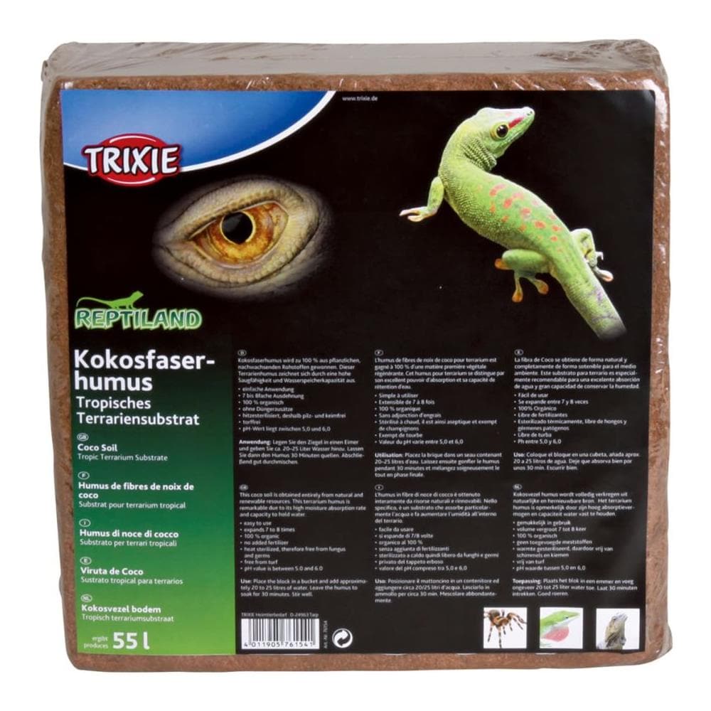 Substrato Di Cocco Pressato Per Terreno Reptiland 60 L 76154 - Foto 1
