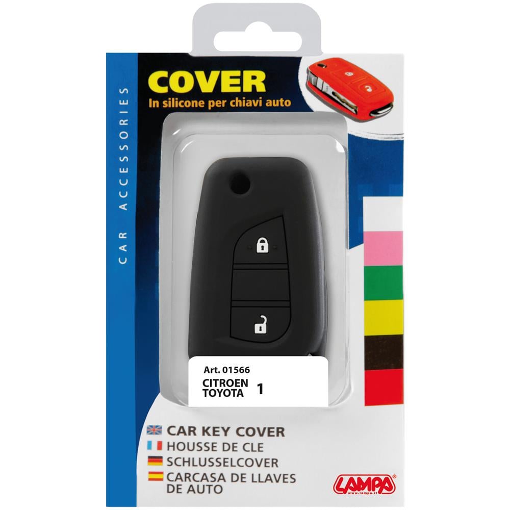 01566 Cover Per Chiavi Auto Confsingola Citroen Toyota 4 - Foto 2