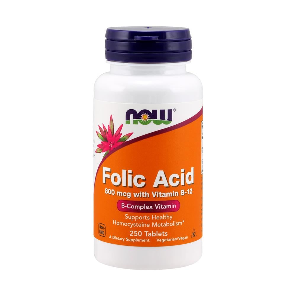 Folic Acid B Complex Vitamin 250 Tablets - Acido Folico - Foto 1